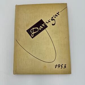 Vintage Compton College California Yearbook 1953 "Dar-u-gar"